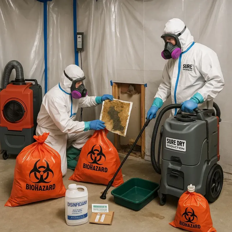 Contaminated Water Handling Protocols process in Dollar Point, CA