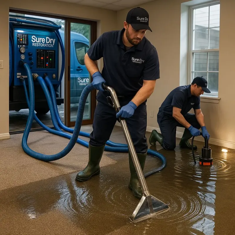 Water Extraction and Removal process in Dollar Point, CA